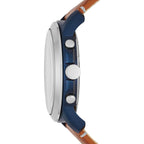 Fossil Men'S Watch, Grant Quartz Stainless Steel Chronograph Watch For Men