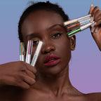 Charmacy Chameleon Glitter Liquid Eyeliner, Metallic Shade Color Shift Eye Liner, Highly Pigmented, 24H Long-Lasting, Waterproof And Anti-Smudge, Ultra-Fine Tip, Purple Gold Indigo 904