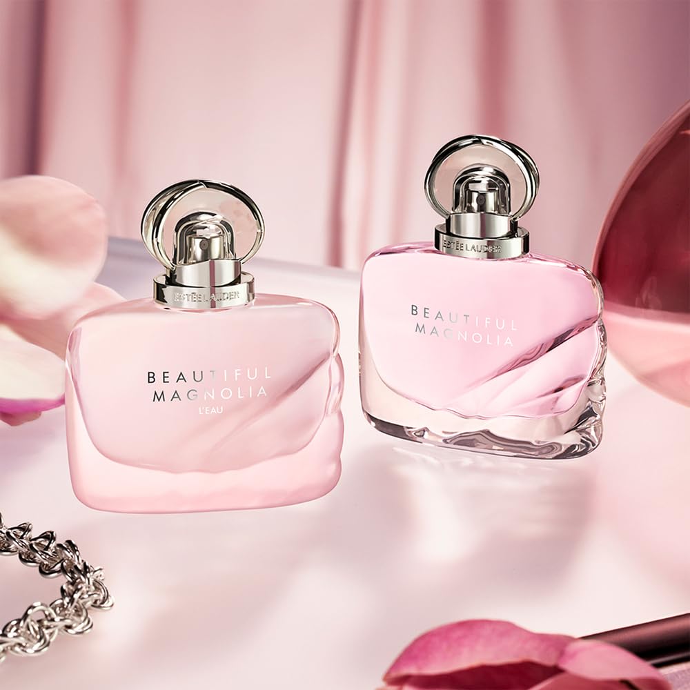 Estée Lauder Beautiful Magnolia L'Eau Eau De Toilette Spray With Notes Of Lavender, Magnolia, Rose & Amber | Perfumes For Women