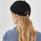 Dome Brimless Hats For Women Men Beanie Docker Cap Sailor Skull Cap