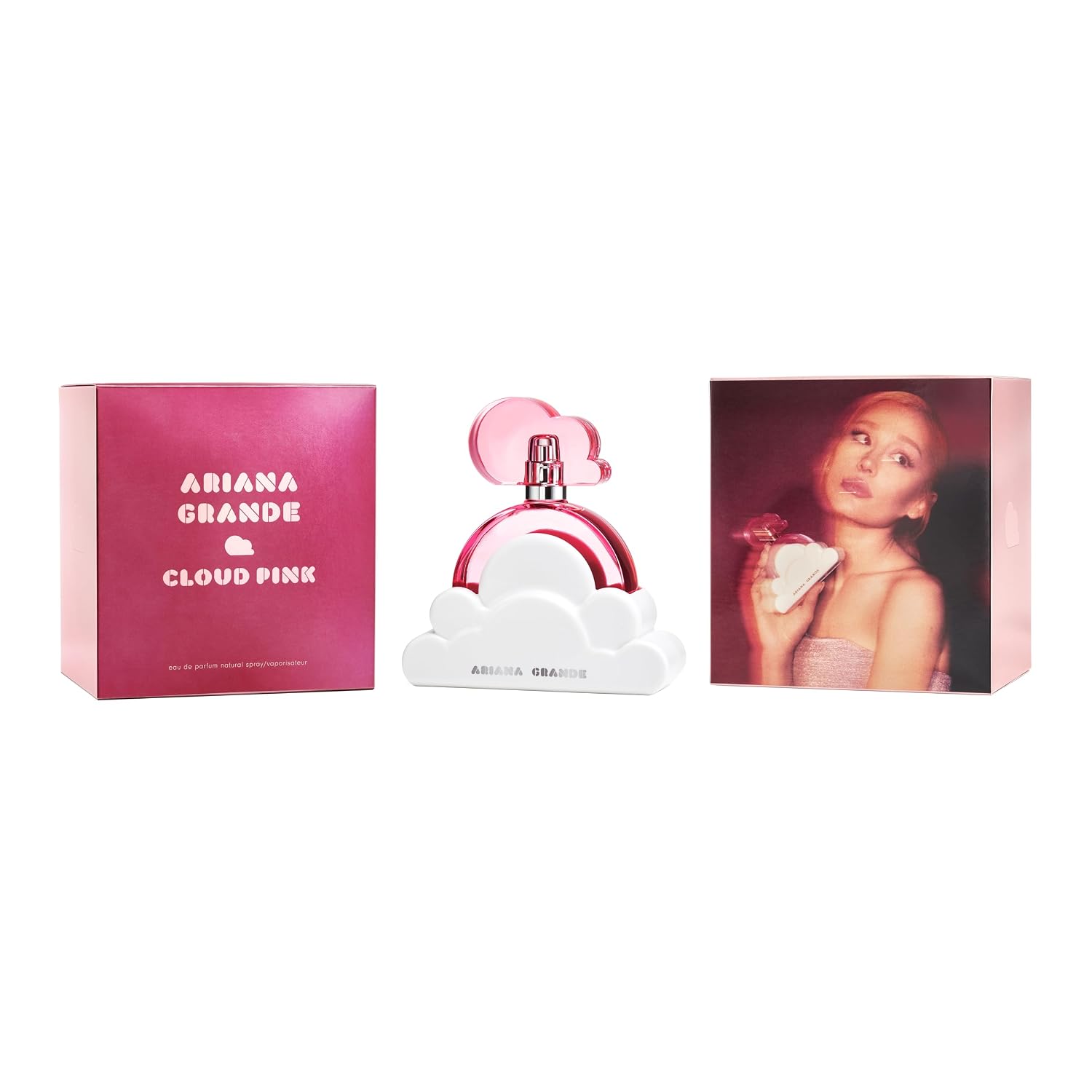 Ariana Grande Cloud Pink Eau De Parfum – Long Lasting Fragrance With Dragon Fruit, Vanilla Orchid, And Amber Woods – Gourmand Musk Women’S Perfume