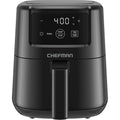 CHEFMAN 2 Qt Mini Air Fryer – Digital Space-Saving Compact Air Fryer with Nonstick and Dishwasher Safe Basket, Quick & Easy Meals in Minutes, Features Digital Timer and Shake Reminder – Black