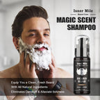 Isner Mile Beard Grooming Kit for Men Care: with Beard Oil Balm Wash Brush Comb & Straight Razor, Birthday Valentines Fathers Gifts for Men Him Boyfriend Husband Coworker, Christmas Stocking Stuffers