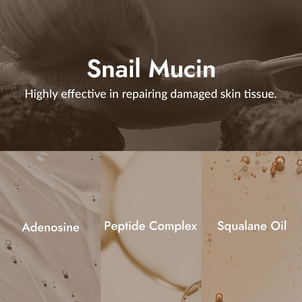 Mizon Snail Line Snail Repair Eye Cream, Natural Treatment, Wrinkle Treatment, Fine Line, Hydrating, Healthy Skin, Korean Skincare (0.84 Oz) | Hydrating K-Beauty Under Eye Moisturizer, Anti Aging For Wrinkles & Dark Circles, With Niacinamide & Peptides