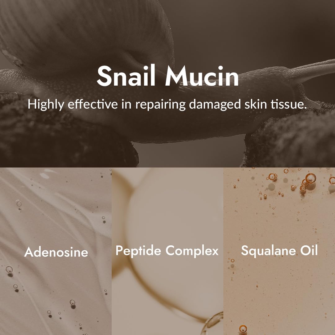 Mizon Snail Line Snail Repair Eye Cream, Natural Treatment, Wrinkle Treatment, Fine Line, Hydrating, Healthy Skin, Korean Skincare (0.84 Oz) | Hydrating K-Beauty Under Eye Moisturizer, Anti Aging For Wrinkles & Dark Circles, With Niacinamide & Peptides