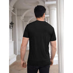 Men Soft T-Shirt Casual Short Sleeve Lightweight Basic Tee Shirts Big & Tall