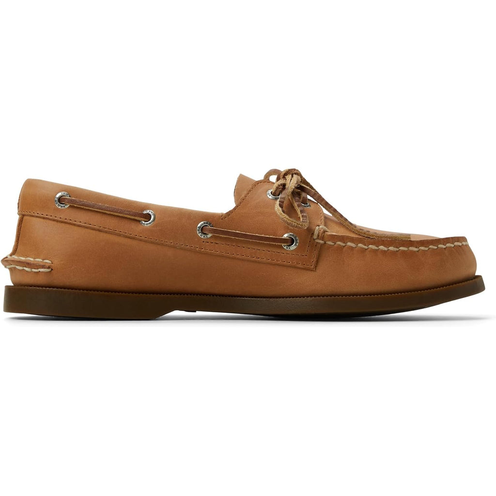 Sperry Men'S Authentic Original 2-Eye Leather Boat Shoe, Royal Brown, 11.5