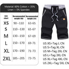 Stickon Men'S Shorts Casual Classic Fit Drawstring Summer Beach Shorts With Elastic Waist And Pockets