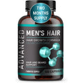 Hair Growth Vitamins For Men - Anti Hair Loss Pills. Regrow Hair & Beard Growth Supplement For Volumize, Thicker Hair.Stop Hair Loss And Thinning Hair With Biotin & Saw Palmetto Hair Vitamins.120 Caps