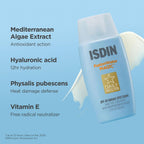Isdin Fusion Water Magic Spf 40, Lightweight Sunscreen For Face With Hyaluronic Acid And Vitamin E, Ideal For Daily Use, Dermatologist Recommended, Fast Absorbing And Non-Comedogenic