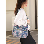 Crossbody Bags For Women Multi Pocket Shoulder Bag Waterproof Nylon Messenger Purses And Handbags