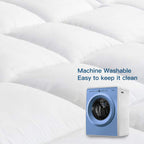 COONP Queen Mattress Topper, Extra Thick Pillowtop, Cooling and Plush Mattress Pad Cover Cotton Top Bed Topper Protector with 8-21 Inch Deep Pocket