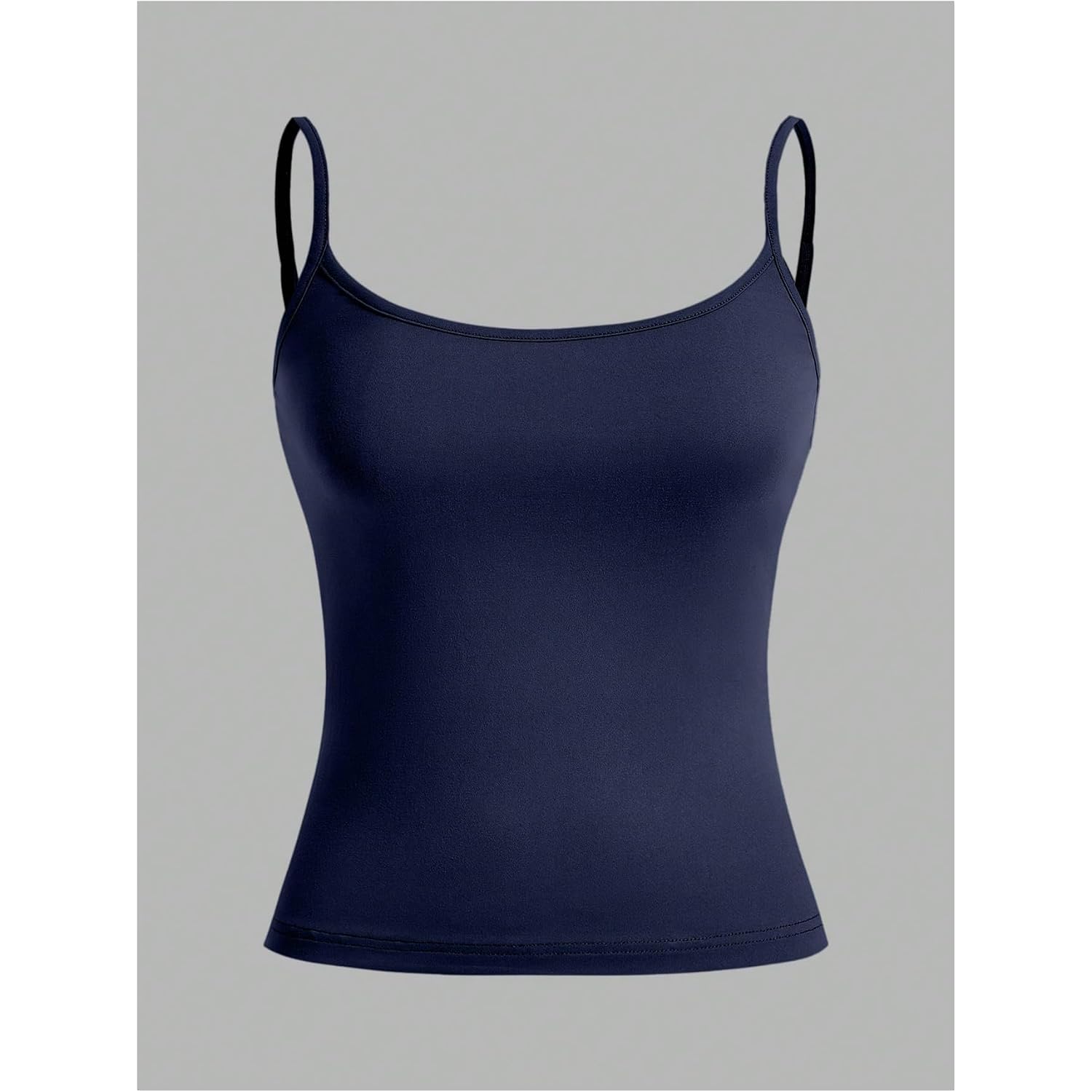 SOLY HUX Women's Sleeveless Crop Camisole 3 Packs Spaghetti Strap Tank Tops Slim Fit Cami Shirts