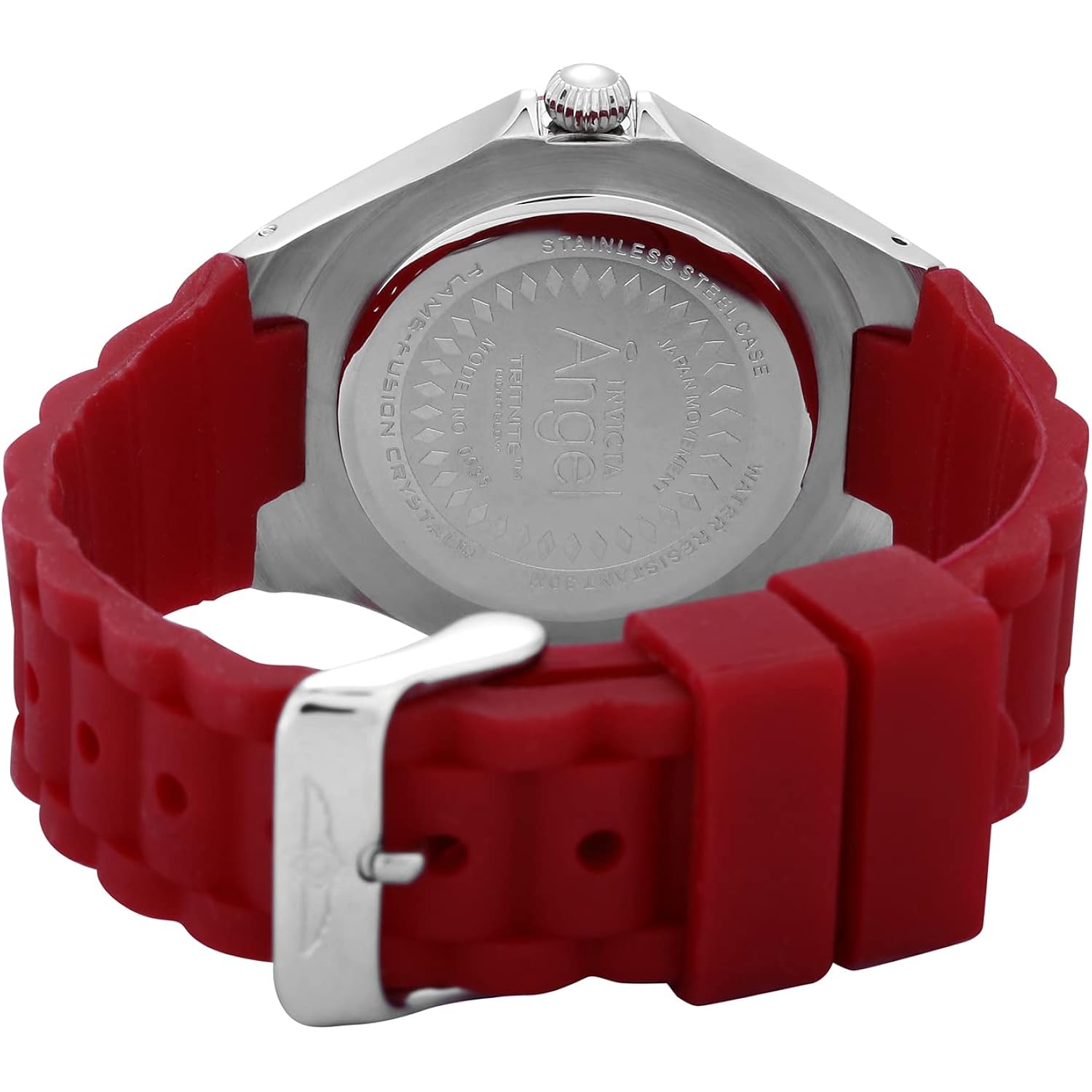 Invicta Women'S 0701 Angel Collection Red Multi-Function Watch