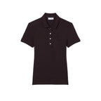 Lacoste Women'S Short Sleeve Slim Fit Stretch Pique Polo Shirt