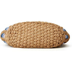Women’S Tote Bag Straw Beach Shoulder Handbag Fashion Purse 2026 Summer Vacation Travel Woven Top Handle Bag