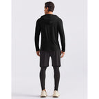 Pinspark Lightweight Hoodies For Men Long Sleeve Pullover Hoodie Golf Gym Workout Athletic Hooded Sweatshirt