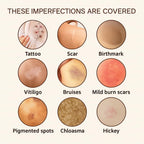 Waterproof Body Concealer – Tattoo, Scar & Vein Cover Up | No-Transfer Leg Makeup & Body Foundation For Flawless Skin, Long-Lasting Coverage For All Skin Tones – 100Ml (Medium)