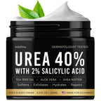 Adellina Urea Cream 40 Percent for Feet Maximum Strength, Urea Foot Cream for Dry Cracked Heels Feet Knees Elbows, 40% Urea Foot Repair Lotion 5.3 OZ