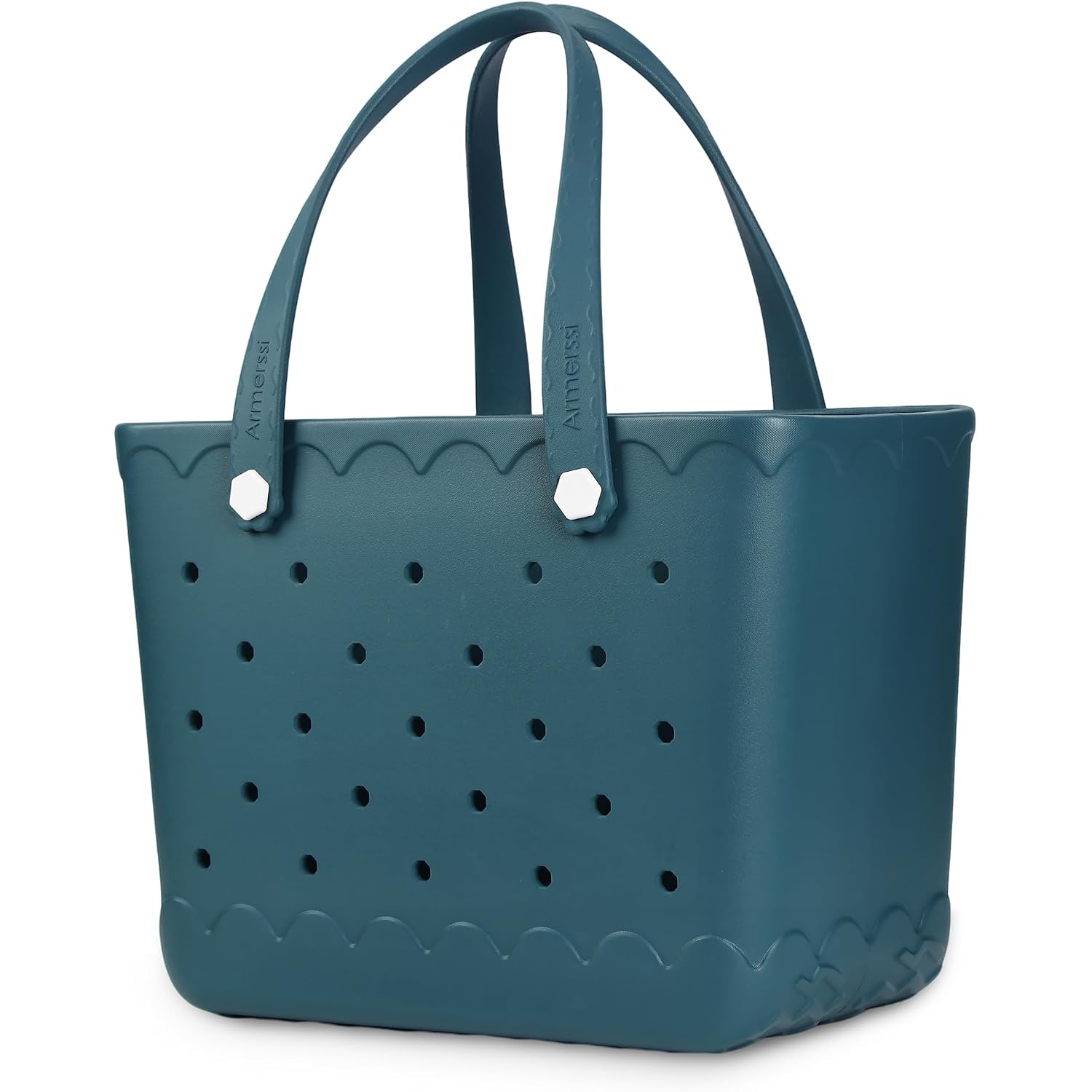 X-Large Rubber Tote Beach Bag For Women | Medium Durable Rubber Bag Waterproof Washable Versatile Tote Bags