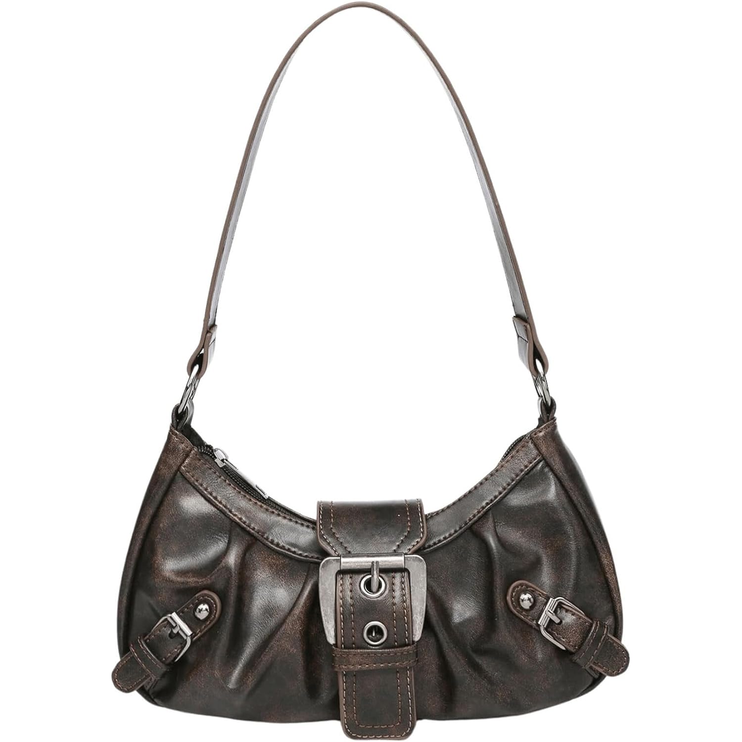 Verdusa Shoulder Bag For Women Y2K Mini Purse Cute Goth Punk Vintage Purse | Top Handle