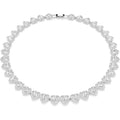 Swarovski Ariana Grande Collection, Clear Crystal & Pearls, Rhodium Finish, Necklaces, Earrings and Bracelets