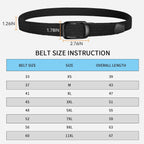 Mens Belts Stretchable Big And Tall Belts For Men Elastic Stretch Belt Black 1.26"