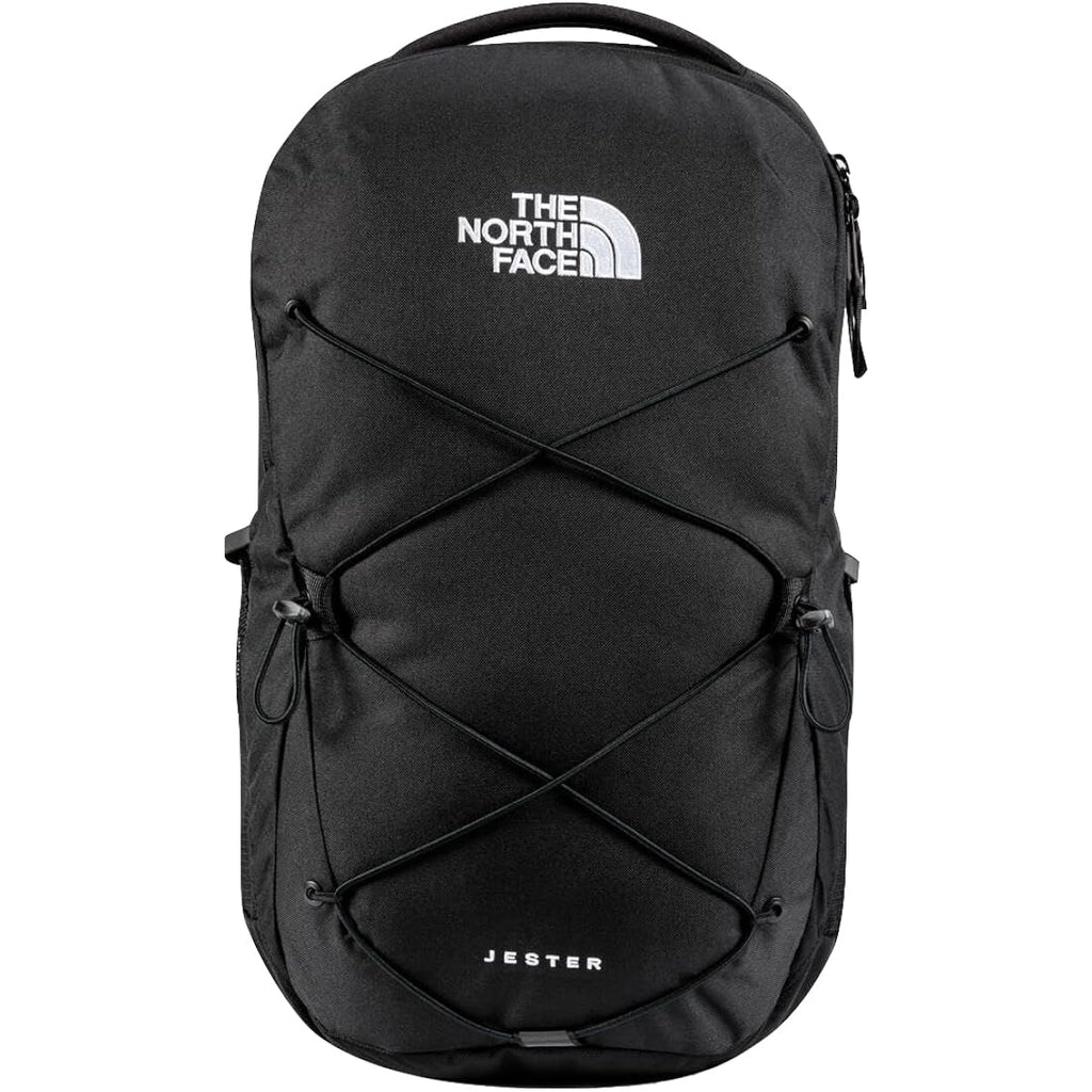 The North Face Jester Everyday Laptop Backpack - Commuter Daypack, Water Repellent, Laptop Sleeve, Tnf Black-Npf, One Size | 28L Recycled Polyester With Dwr Finish, Padded 16 In Sleeve, Chiropractor-Endorsed Flexvent Suspension, Bottle Pockets