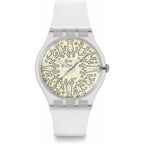 Swatch New Gent Biosourced Unisex Watch Casual Polymer Transparent Quartz Waterproof From The Archive