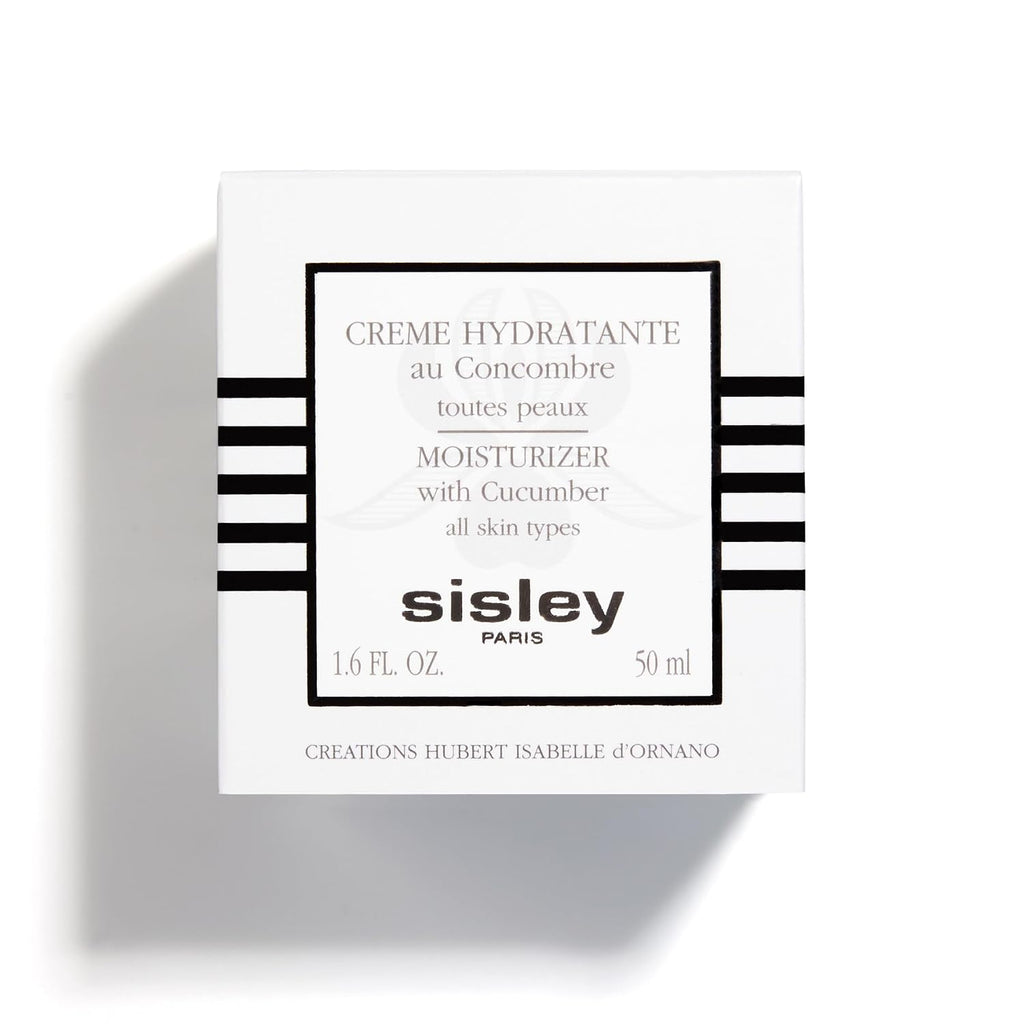 Sisley Paris Moisturizer With Cucumber - 50 Ml - Daily Moisturizer For Softer, More Supple, Well-Hydrated Skin - Non Greasy - All Skin Types