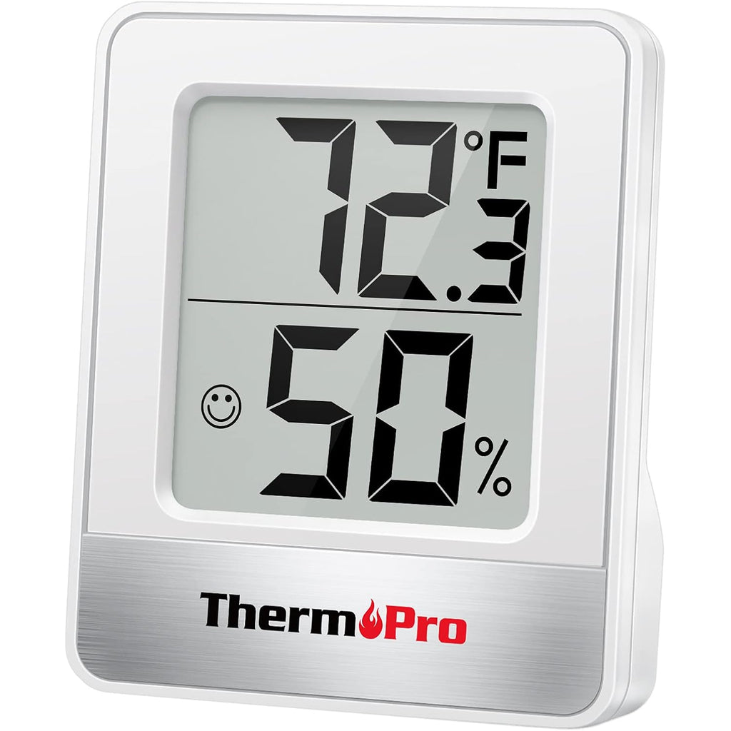 Temppro Tp49 Digital Hygrometer Indoor Thermometer | Humidity Meter Room Thermometer With Temperature And Humidity Monitor Mini Hygrometer (Previously Thermopro)