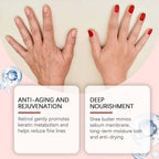 Retinol Hand Cream Anti Aging, Enriched With Collagen, It is Specially Formulated for Aging, Dry, And Chapped Hands (50G Anti Aging Hand Cream, Nourishing and Protecting Skin, Nails, And Cuticles)