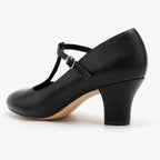 Stelle 2.5" T-Strap Character Shoes For Women | 2.5-Inch Heel, T-Strap, Cushioned Insole, Rubber Outsole, Adjustable Buckle, Stable Fit