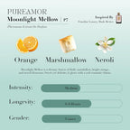 PUREAMOR Pheromone Perfume for Women, Moonlight Mellow Extrait de Parfum Spray – Sweet Gourmand Scent with Neroli, Orange & Marshmallow, Long Lasting Fragrance, 1.0 oz / 30 ml
