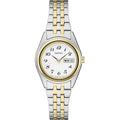 Seiko Watch For Women - Essentials - Day/Date Calendar, And Two-Tone Stainless Steel Case, 100M Water-Resistant