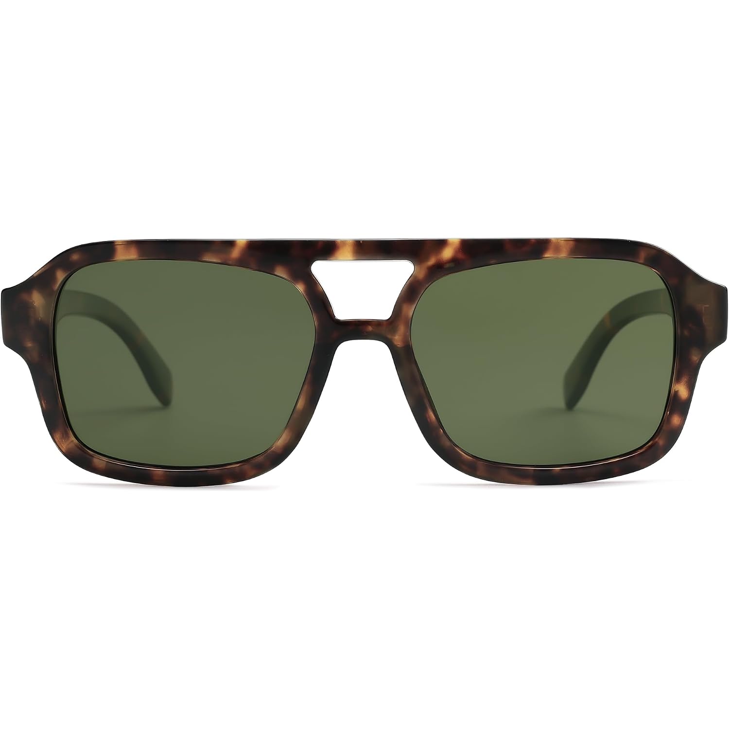 Sojos Retro Aviator Sunglasses For Womens Mens Polarized Trendy Square Designer Inspired Shades 80S 90S Sun Glasses Sj2342