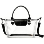 Clear Bag for Stadium Events, Small Crossbody Purse for Concerts, Sports Events World Cup, Durable Waterproof