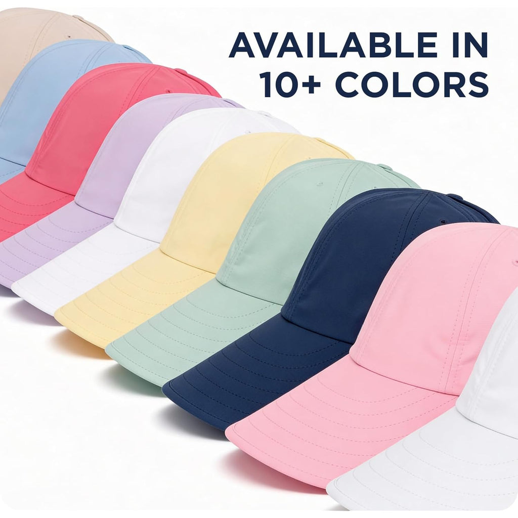 Sunblocker Wide Brim Hat, Patented Women’S Ponytail Sun Hat For Adults, Upf 50 Sun Protection
