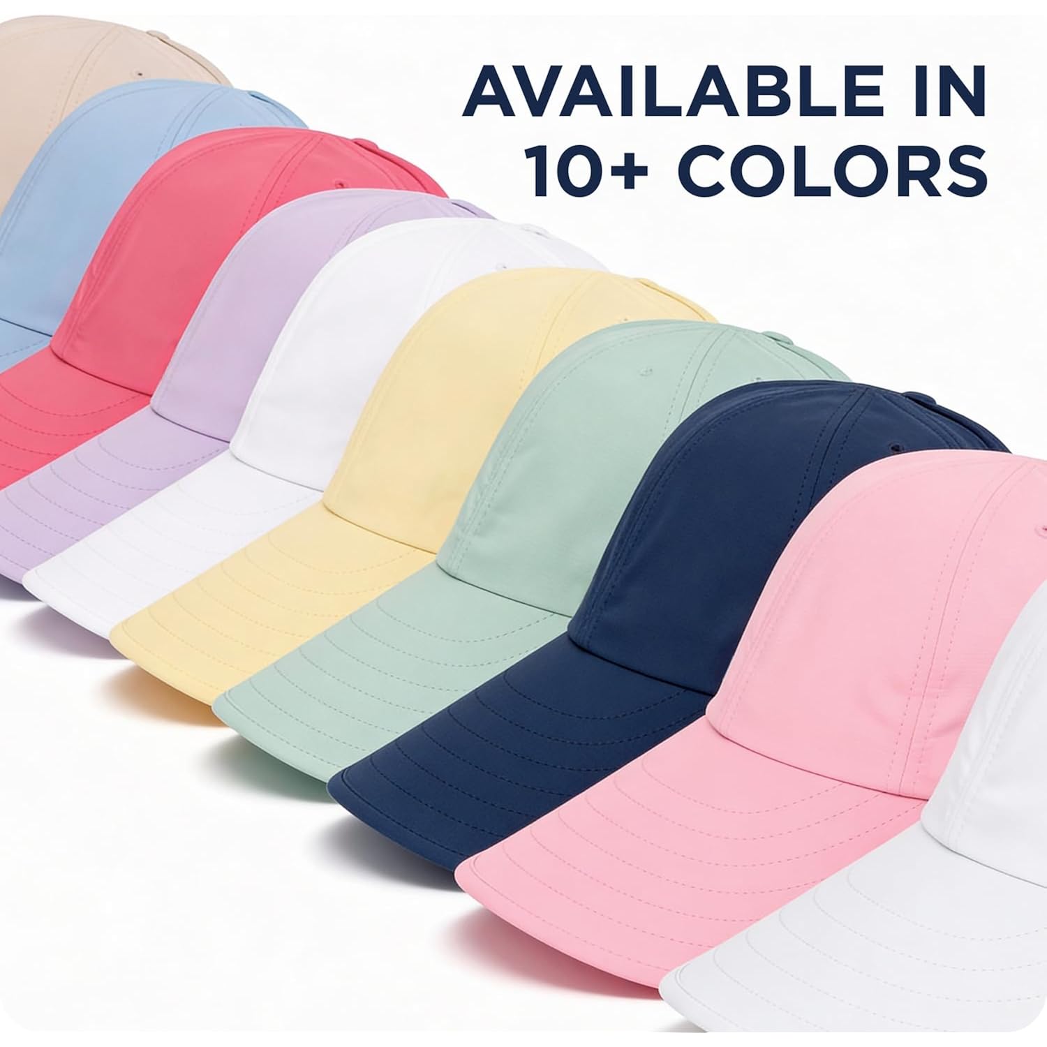 Sunblocker Wide Brim Hat, Patented Women’S Ponytail Sun Hat For Adults, Upf 50 Sun Protection