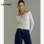 HOTWILL 4 Pack Women Skinny Belts for Jeans Dress Thin Waist Belt for Ladies with Gold Buckle 0.55" Width