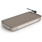 bella 10" x 20" Electric Griddle with EverGood™ Ceramic Nonstick Coating, Removable Temperature Probe, Dishwasher-Safe Drip Tray & Cool Touch Handles, Cook up to 10 Eggs, 1500 Watt, Oatmilk