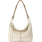 The Sak Los Feliz Hobo Purse - Premium Large Leather Women's Handbag for Everyday & Travel - Durable Purse With Zipper Pocket