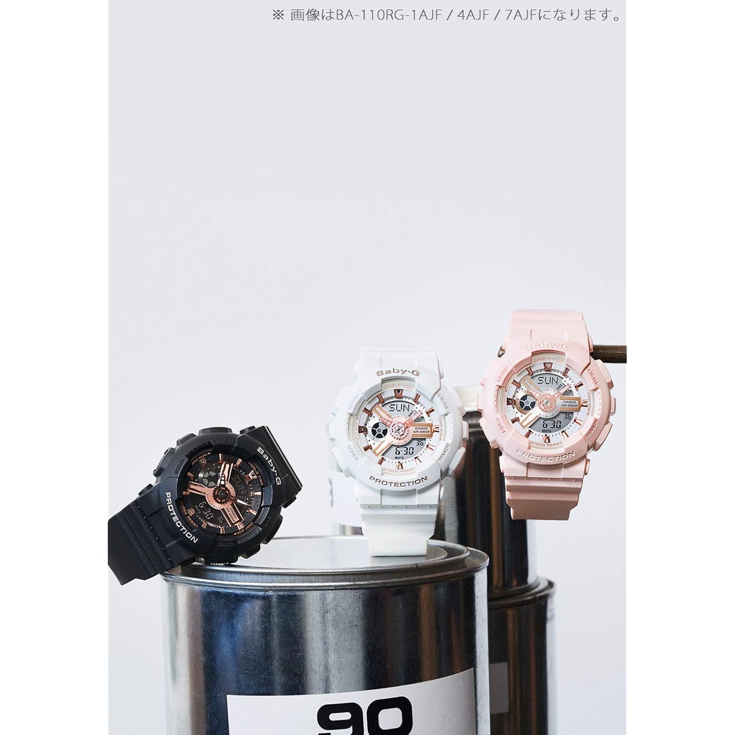 Casio Baby-G Big Case Series Lady'S Watch Ba-110-7A1Jf (Japan Import)