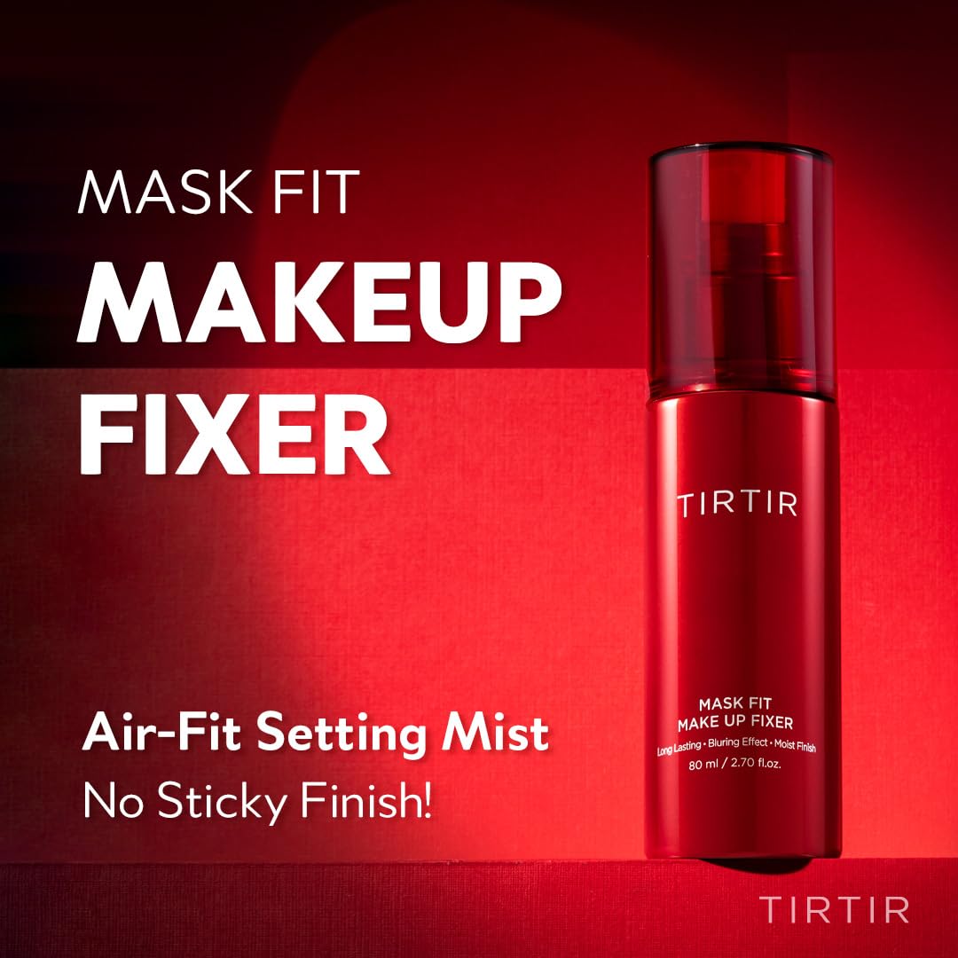 Tirtir Mask Fit Make-Up Fixer | 24H Transfer-Resistant Lightweight Non-Greasy Makeup Setting Spray 2.7 Fl Oz