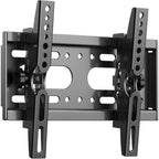 Jobzyp Tilt Tv Wall Mount Bracket For 14-42 Flat Screen Tvs & Monitors, 19 21 23 27 29 32 37 39 Inch Low Profile Universal Tilting Tv Monitor Mount Fits 8" Wood Studs Vesa 50X50-200X200Mm Up To 55 Lbs