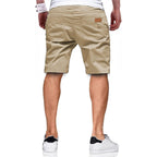 Jmierr Mens Cotton Stretch Shorts Casual Drawstring Twill Chino Shorts | Drawstring Waist, Phone Pockets, Golf, Summer Beach Cruise Outfits, Machine Wash
