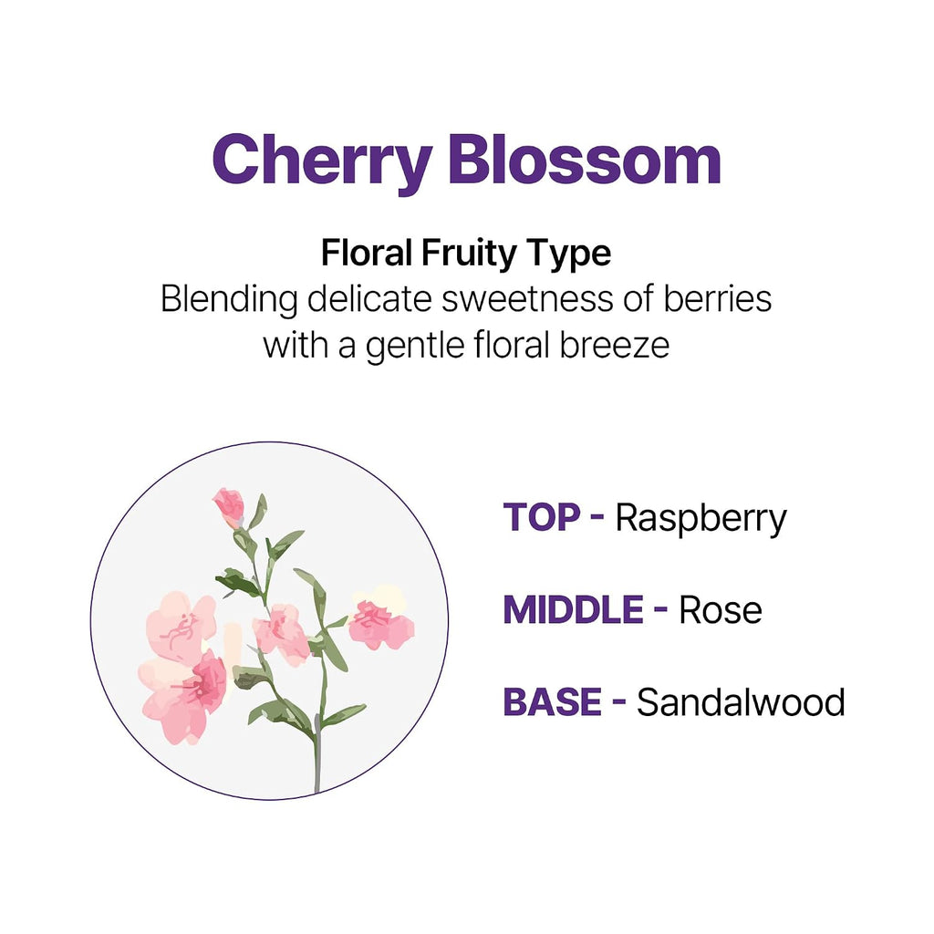 Kundal Honey & Macadamia Korean Shampoo & Conditioner Set, Cherry Blossom, 16.9 Fl Oz Each - Restore Moisture & Prevent Dryness, Argan Oil - Korean Hair Care, Sulfate Free, Long Lasting Scent