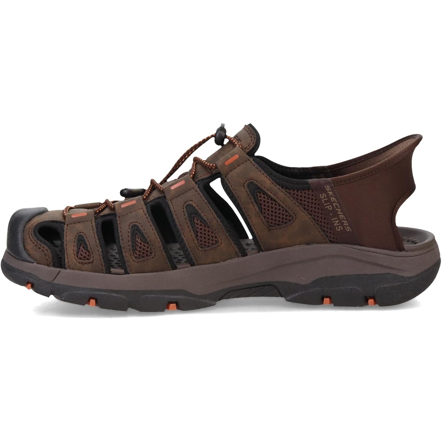 Skechers Men'S Usa Tresmen - Norvick Enclosed Slip-Ins Fisherman Sandal