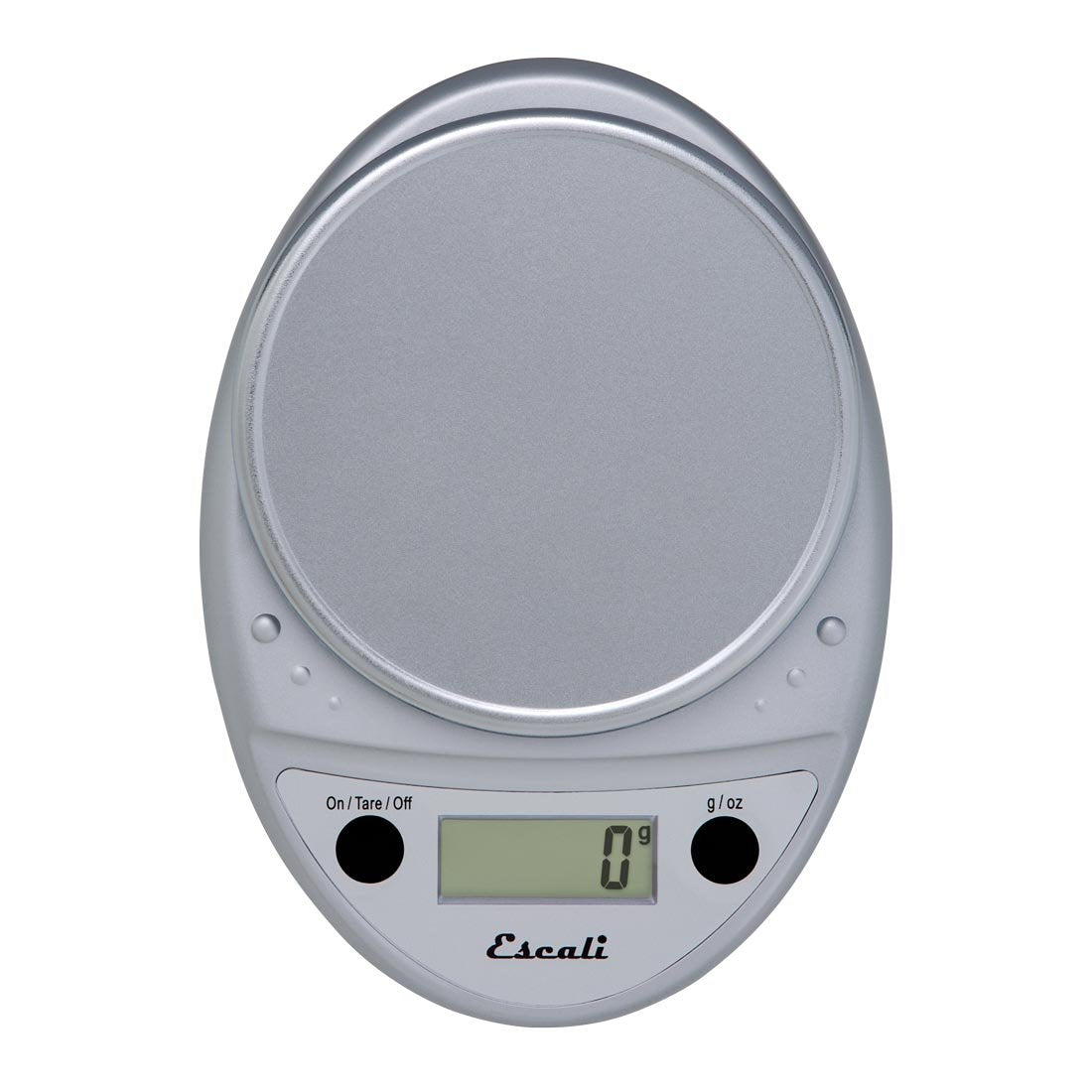 Escali Primo Digital Food Scale Multi-Functional Kitchen Scale And Baking Scale For Precise Weight Measuring And Portion Control, 8.5 X 6 X 1.5 Inches, Chrome