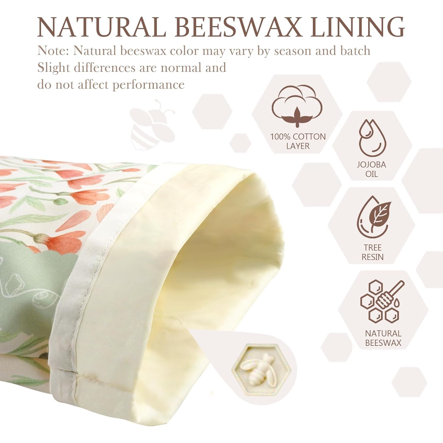 Beeswax Sourdough Bread Bags For Homemade Bread, 2 Packs Xl Reusable Organic Beeswax Linen Cotton Sourdough Bag, Keep Loaves Fresh Longer, Homesteading Essentials